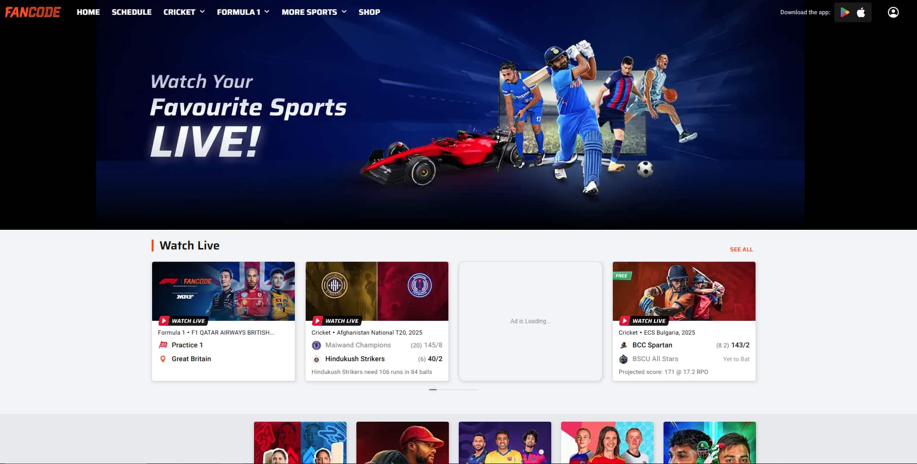 Watch Cricket Live in the USA on Fancode 