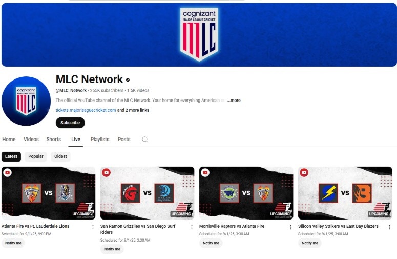MILC YouTube Channel