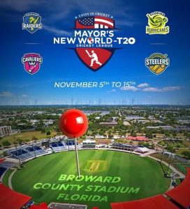 Mayor’s New World T20 Cricket League 2025 Points Table (14 Nov)