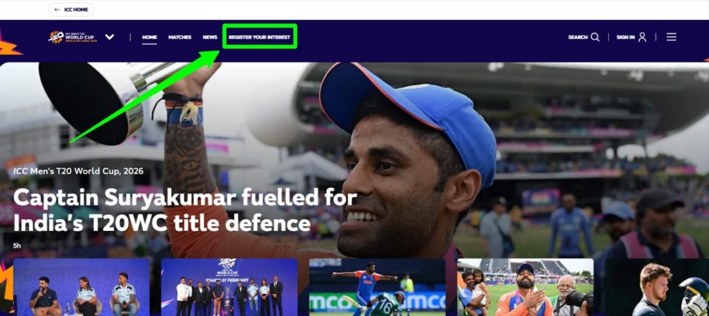 ICC T20 World Cup 2026 Tickets ICC T20 World Cup 2026 Tickets