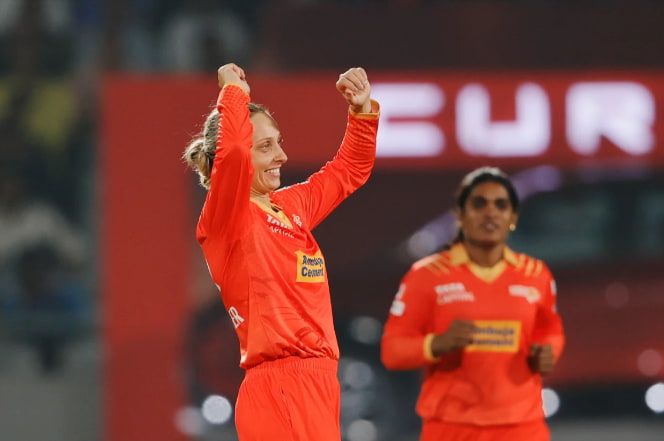 Ashleigh Gardner top bowler from GGW Ashleigh Gardner top bowler from GGW