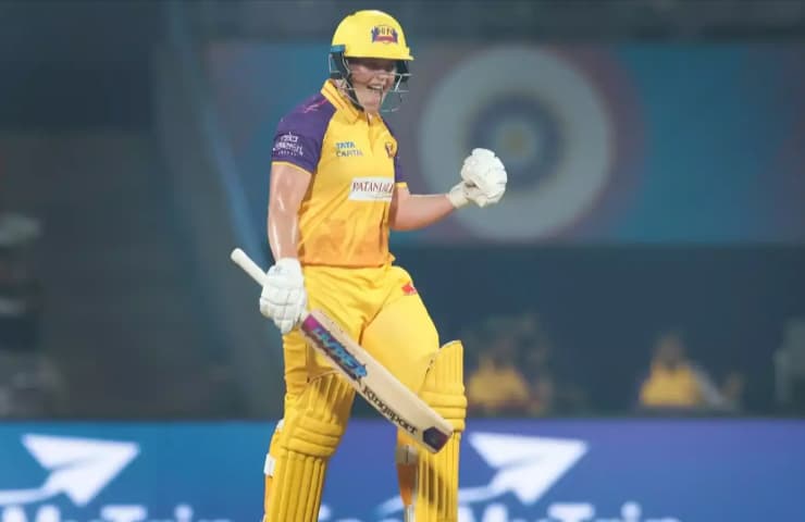 Grace Harris scored fifty off 25 balls Grace Harris scored fifty off 25 balls