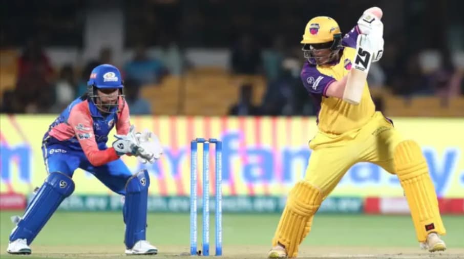 Kiran Navgire's second fastest fifty in WPL Kiran Navgire's second fastest fifty in WPL