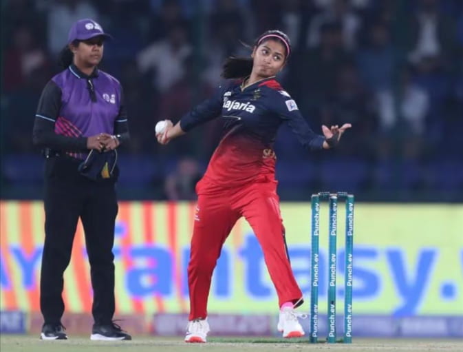 Shreyanka Patil (Royal Challengers Bengaluru) – 5/23 Shreyanka Patil (Royal Challengers Bengaluru) – 5/23