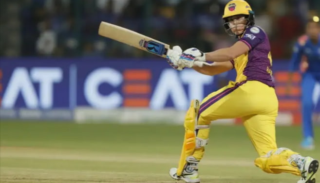 UPW's most aggressive batter Grace Harris UPW's most aggressive batter Grace Harris