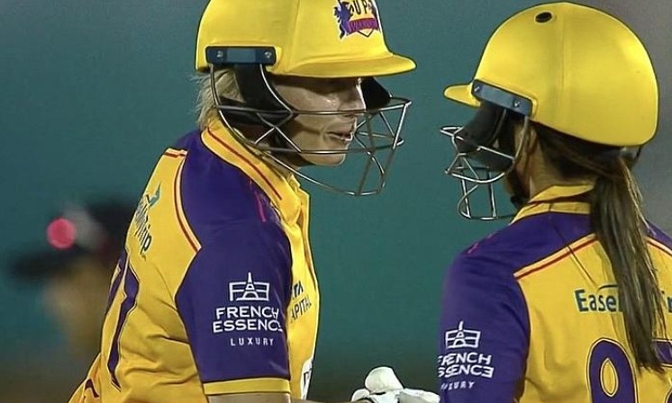 Devika Vaidya and Alyssa Healy - 139* runs Devika Vaidya and Alyssa Healy - 139* runs