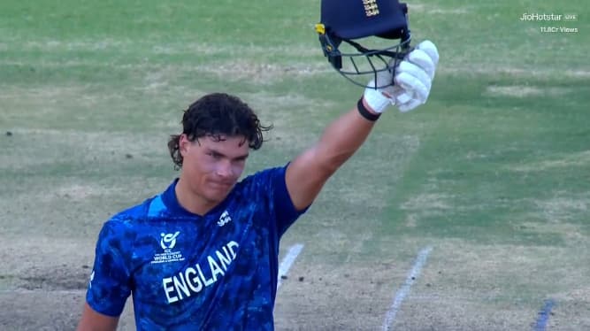 Falconer scored century in U19 World Cup Falconer scored century in U19 World Cup