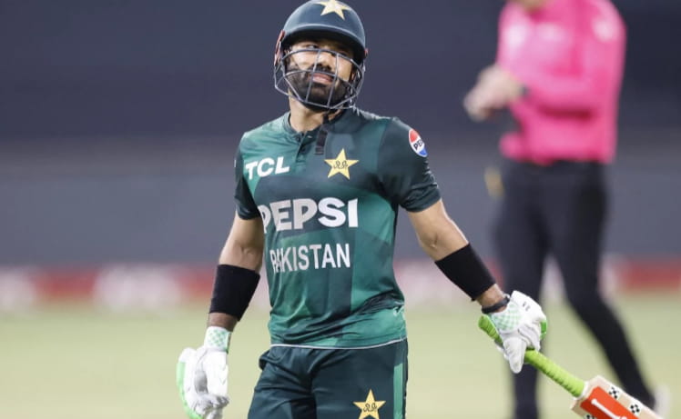 Mohammad Rizwan smashed 50 off 52 balls Mohammad Rizwan smashed 50 off 52 balls