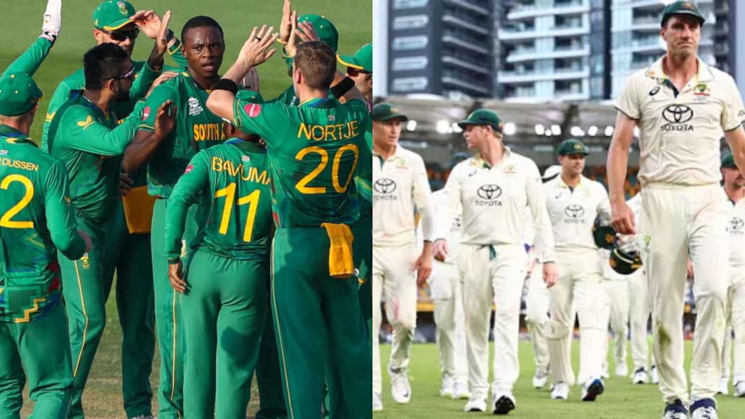South Africa vs Australia Head-to-Head