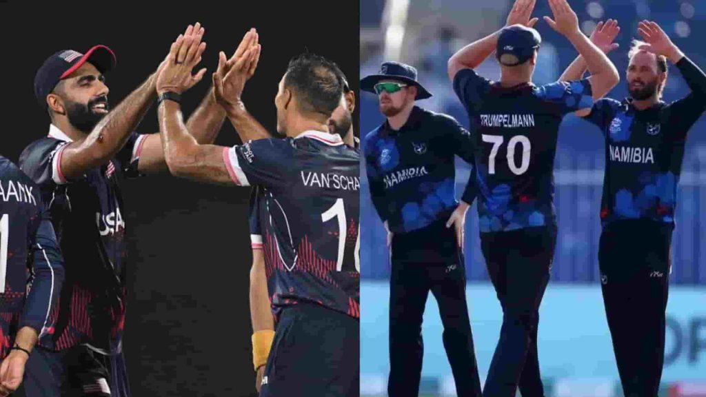 USA vs NAM T20 WC 26th Match Highlights