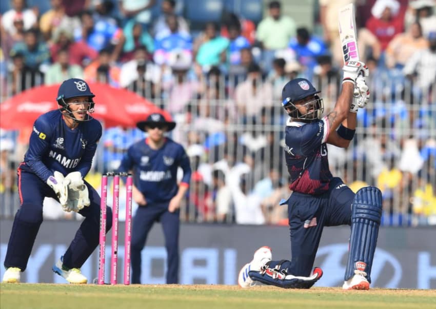 USA vs NAM T20 WC 26th Match Highlights USA vs NAM T20 WC 26th Match Highlights